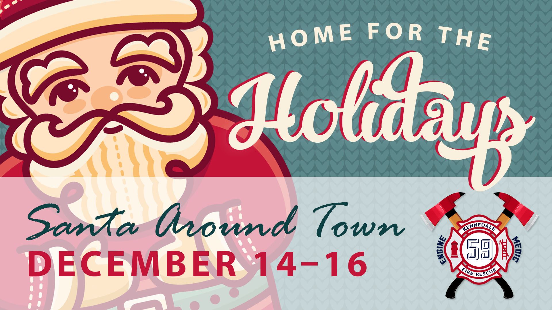 Santa Around Town December 14-16 2021