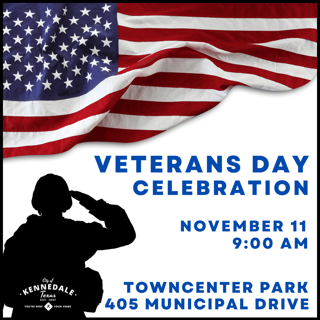 Veterans' Day November 11, 2024, 9:00 AM