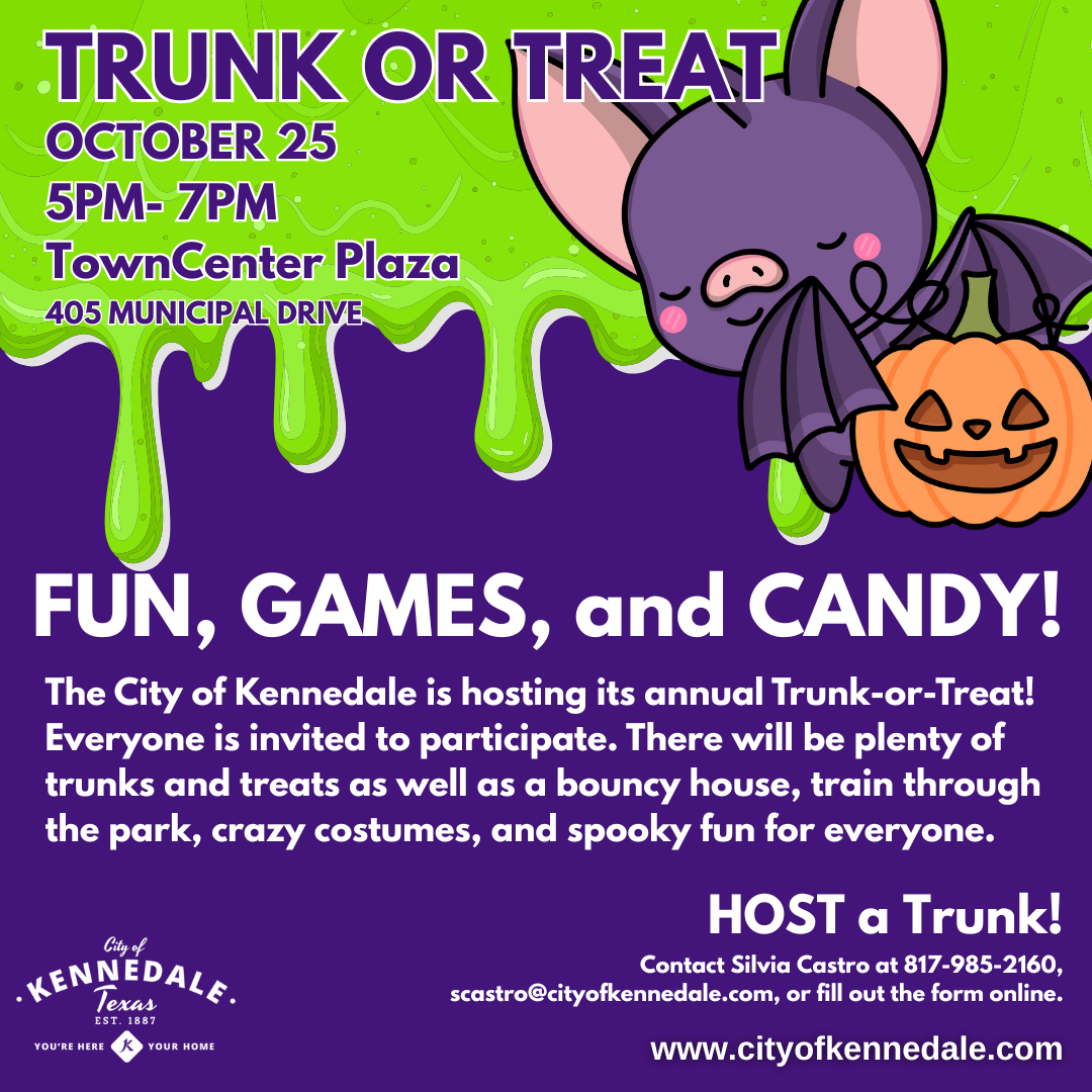 Trunk or treat 2025 event information