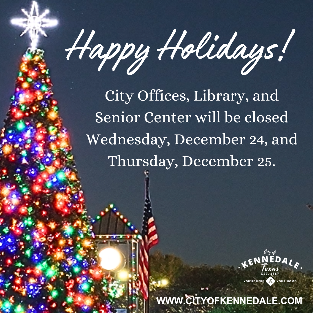 Christmas closure 2025