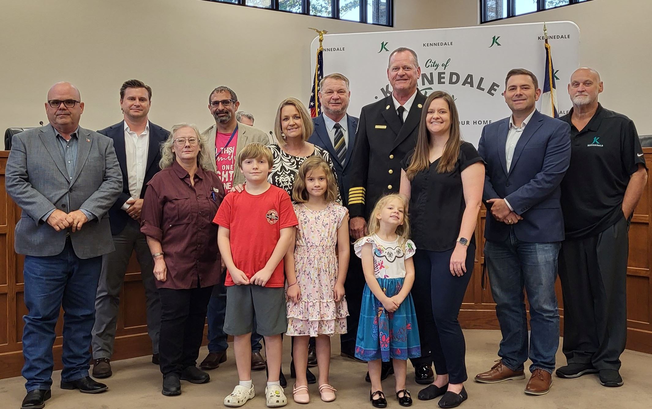 Chief Peterson and Family