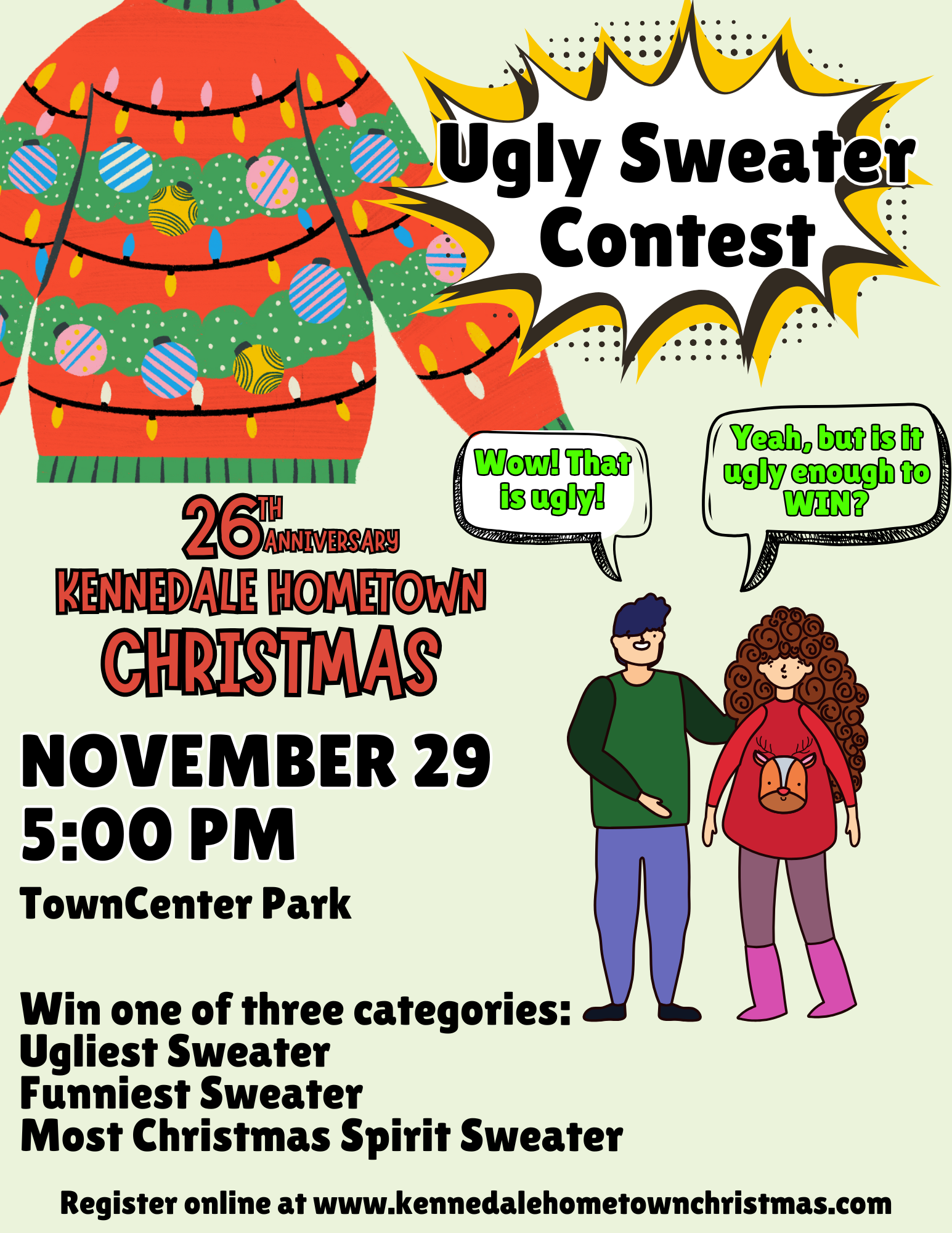 ugly sweater contest 2024